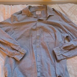 Goodfellow & Co Blue Casual Button Down Shirt